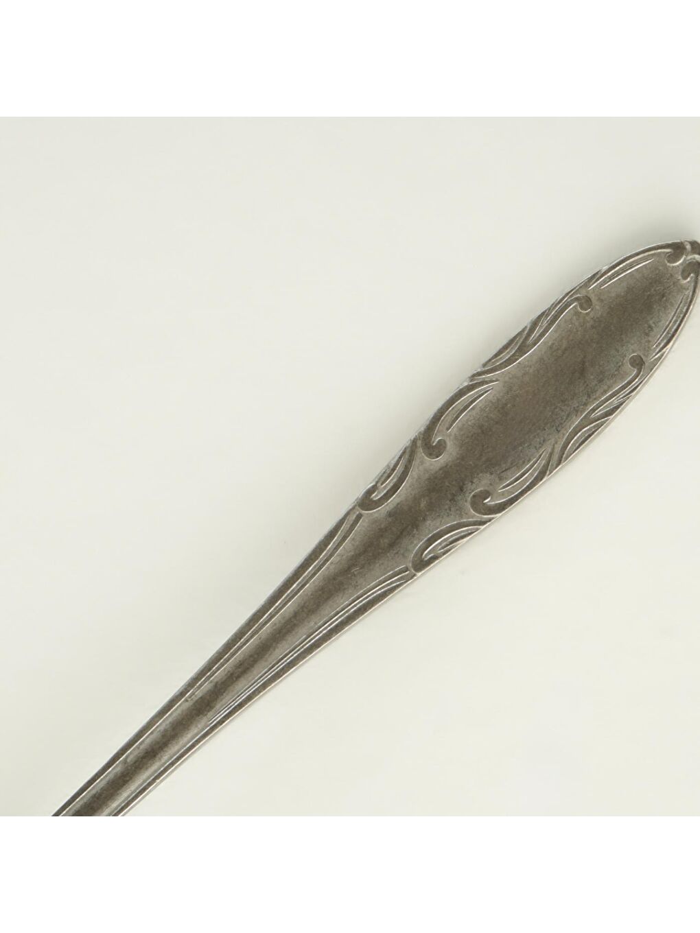 Gri Vintage Çay Kaşığı 6'lı Silver-2