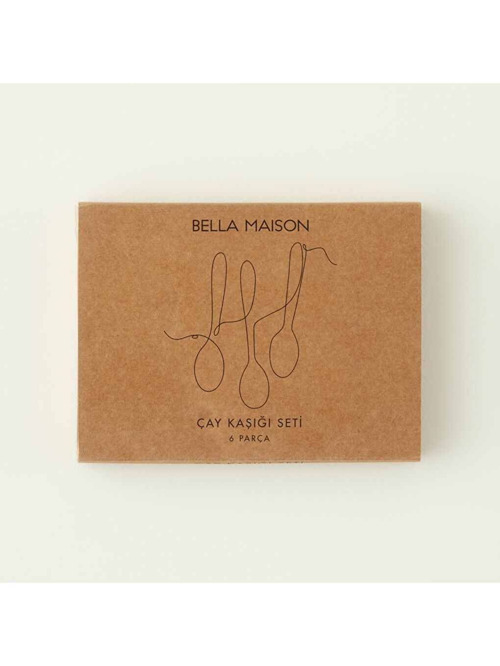 Gri Vintage Çay Kaşığı 6'lı Silver-3