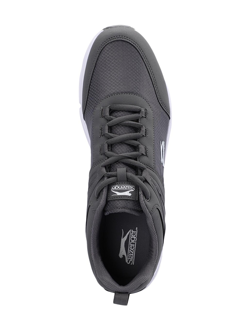 Plane I Büyük Beden Sneaker Erkek Ayakkabı Koyu Gri-4