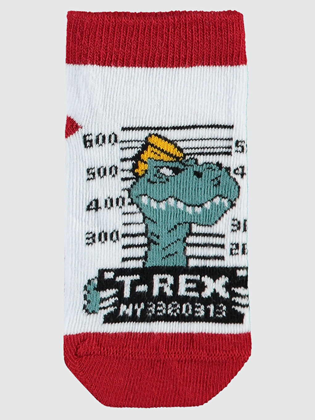 Boys Erkek Çocuk 3'lü Çorap 3-11 Yaş Kırmızı-4