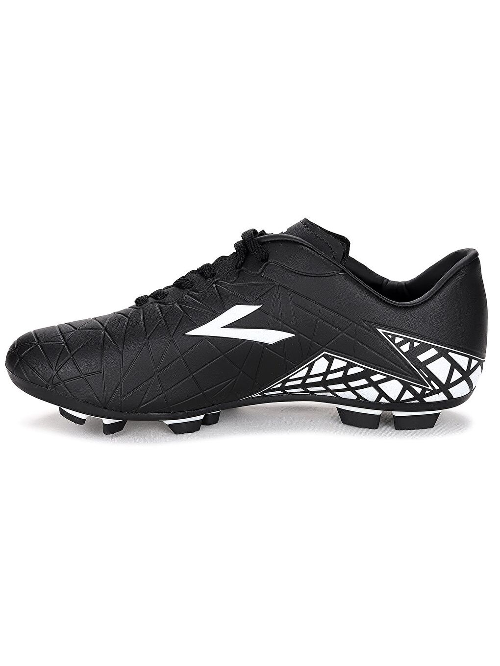 Siyah Soma KM Krampon Çim Saha Erkek Futbol Ayakkabı-4