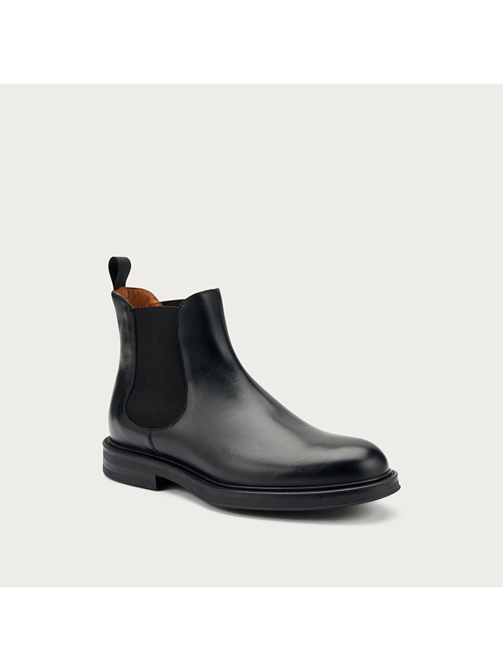 Siyah Erkek Bot 73l3 Poncho Ankle Boot Nero-1