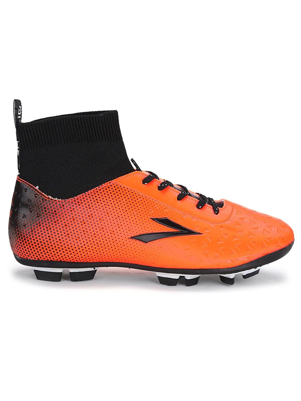 Turuncu Simav KM Boğazlı Çorap Krampon Çim Saha Erkek Futbol Ayakkabı-3