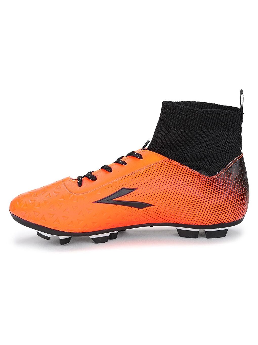 Turuncu Simav KM Boğazlı Çorap Krampon Çim Saha Erkek Futbol Ayakkabı-4