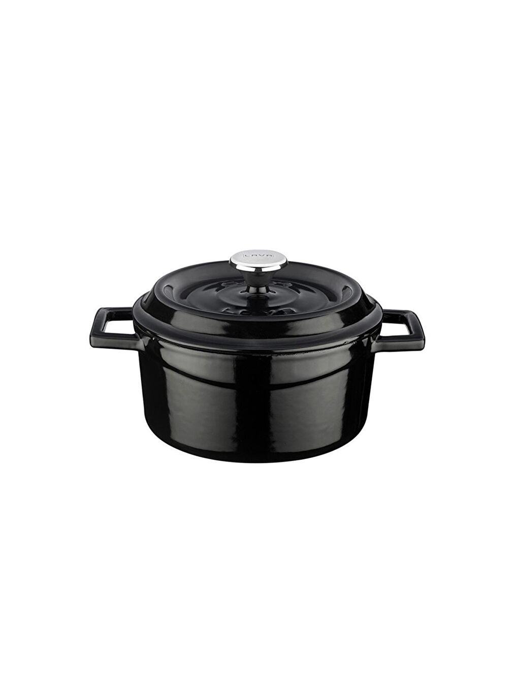 Siyah Yuvarlak Tencere. Trendy Çap(Ø) 16cm.