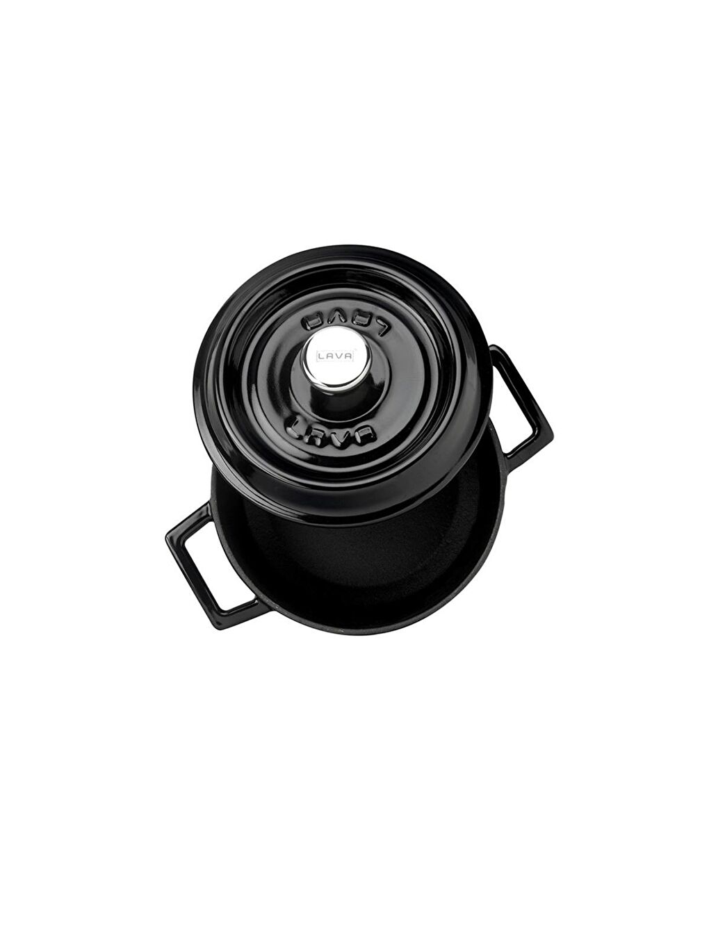 Siyah Yuvarlak Tencere. Trendy Çap(Ø) 16cm.-1