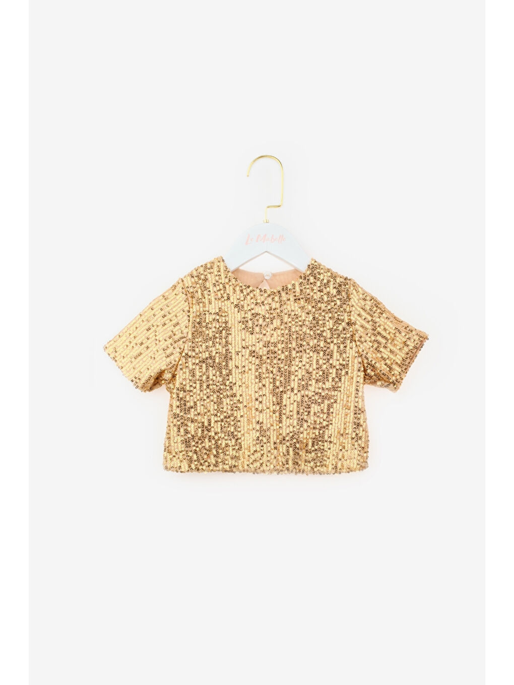 Lila Pul Payetli Kız Çocuk İkili Takım - Larina-4