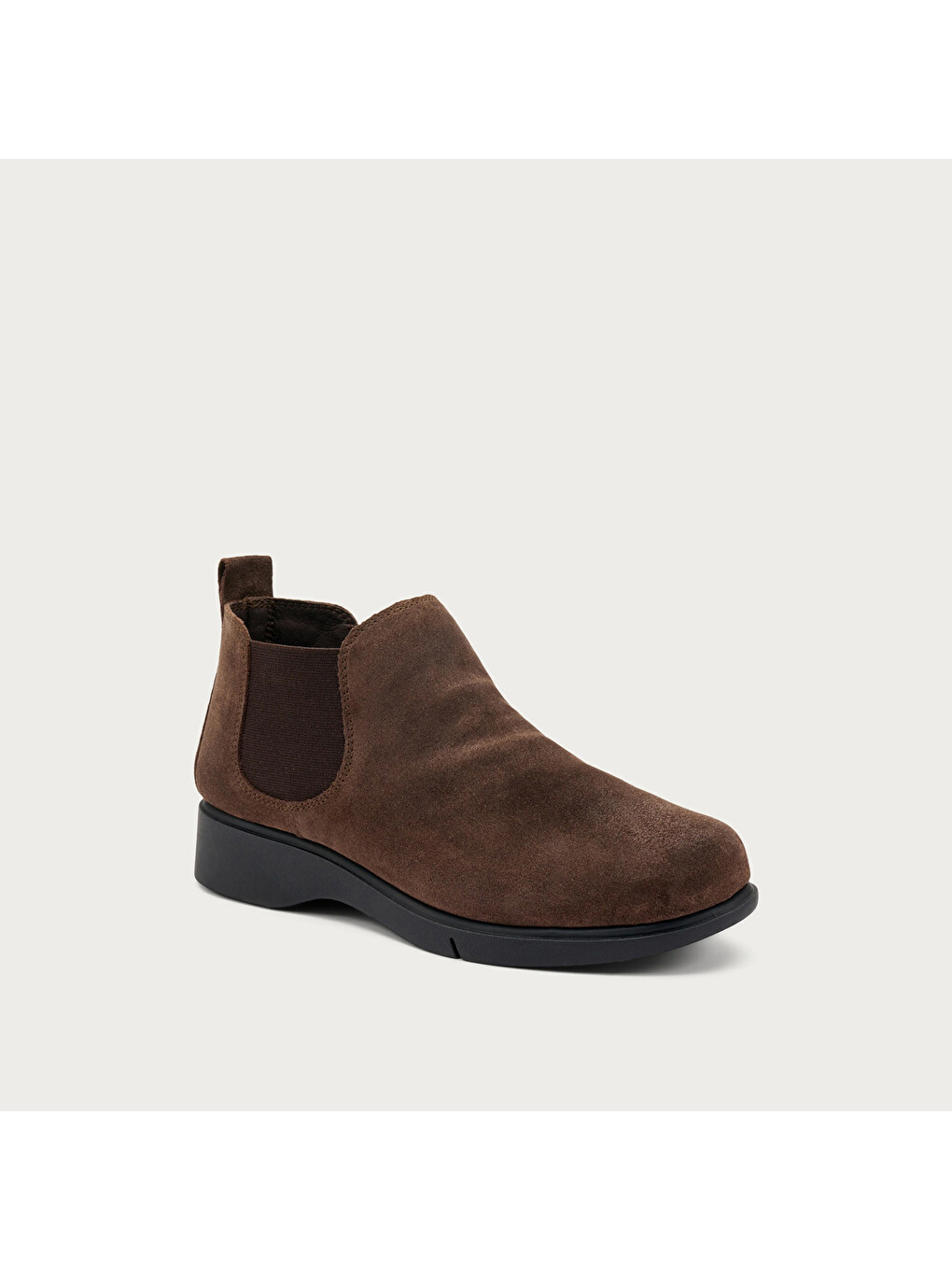 Kahverengi Kadın Bot 53a1 Velour Chocolat-1