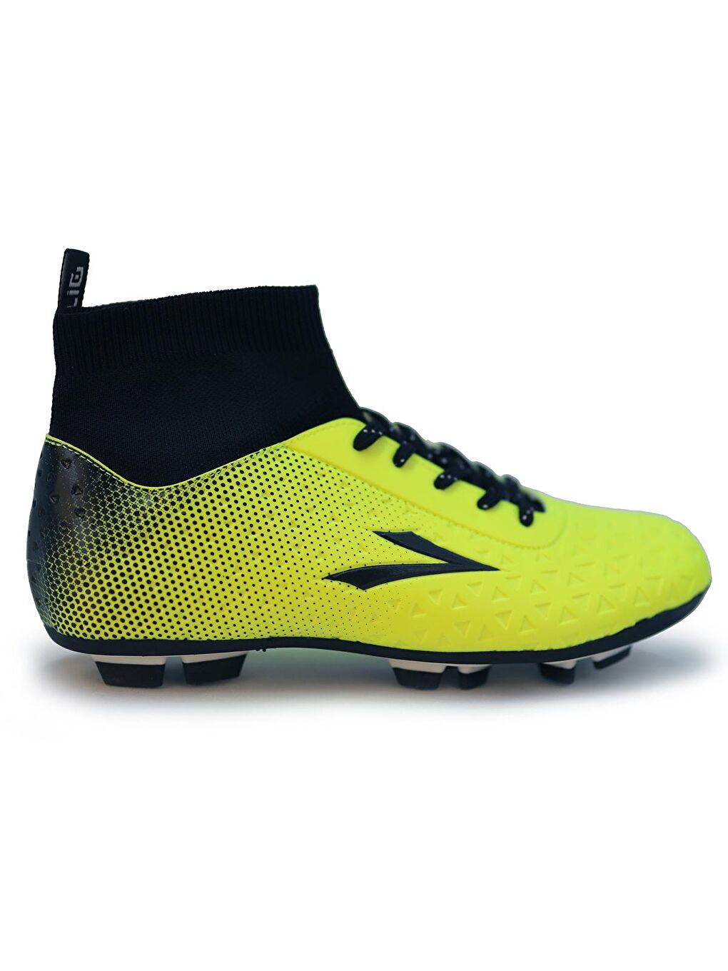 Sarı Simav KM Boğazlı Çorap Krampon Çim Saha Erkek Futbol Ayakkabı-3