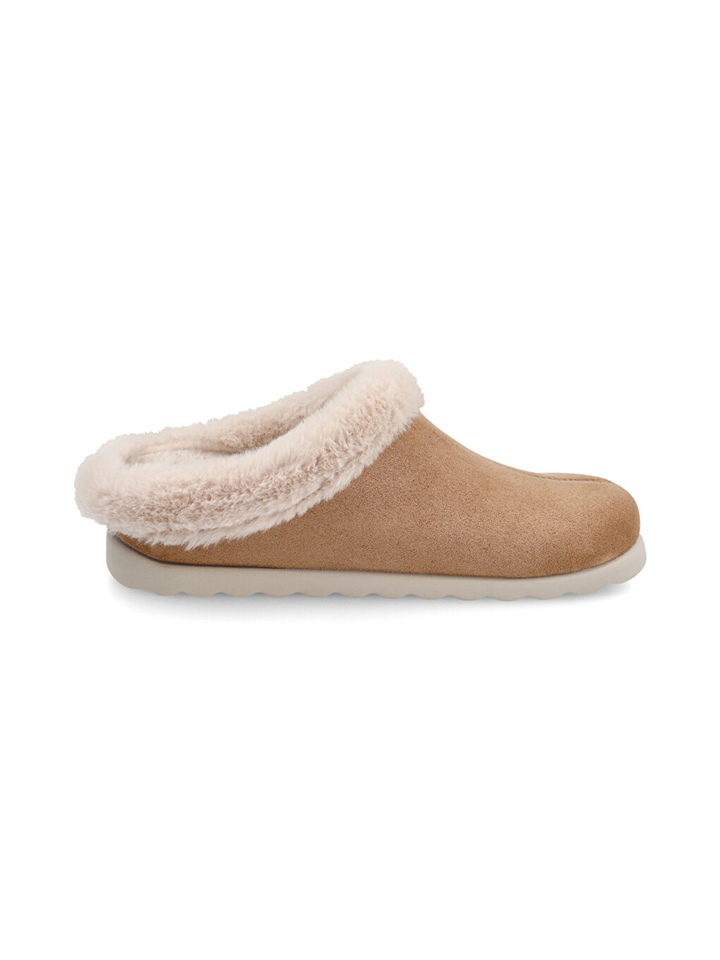 Bej Kadın Ev Terliği C3 Z53 Vf Cloth Woman Slıpper-2