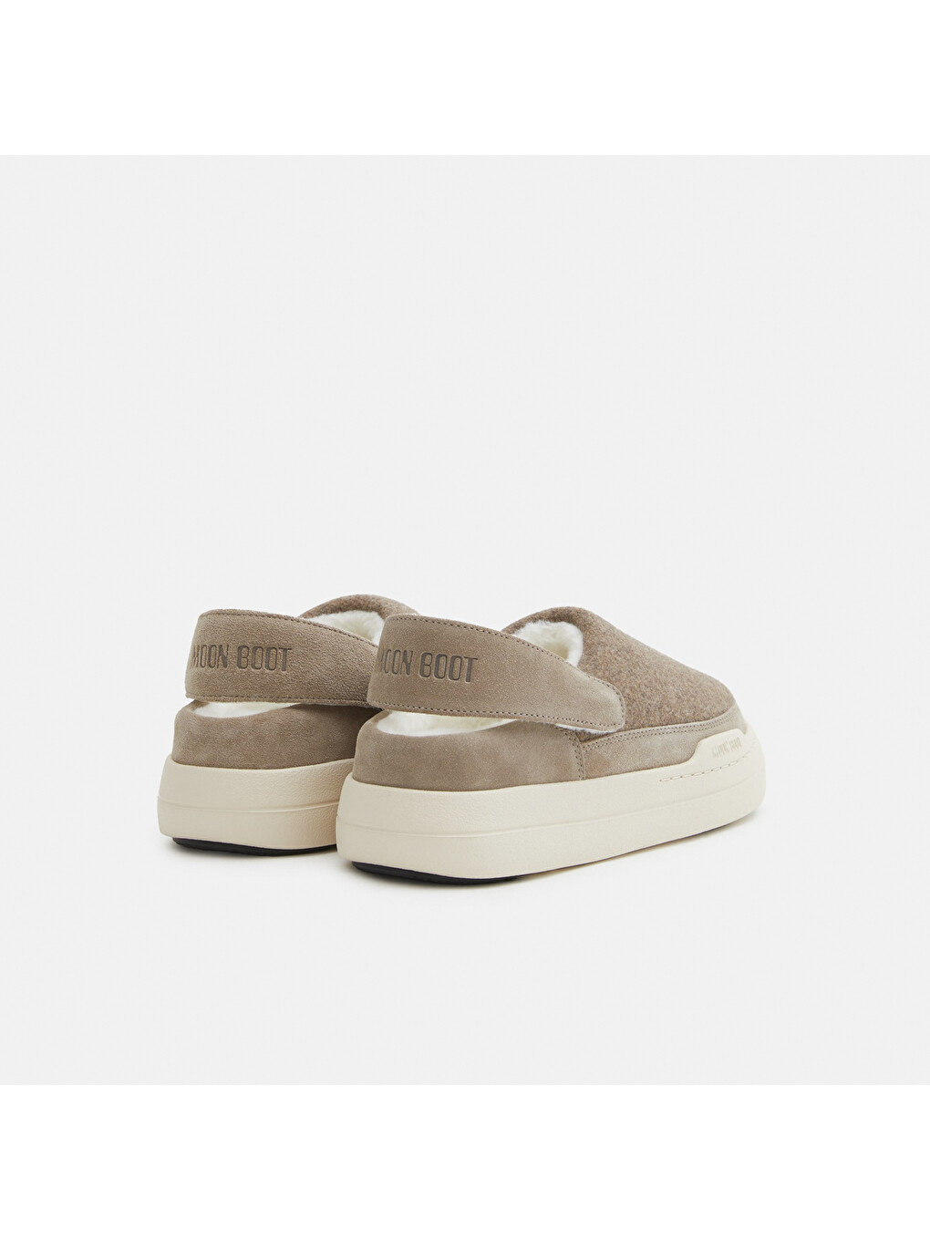 Bej Kadın Sandalet 80d2470090-l017 Park Clog Felt Beige Melange-1