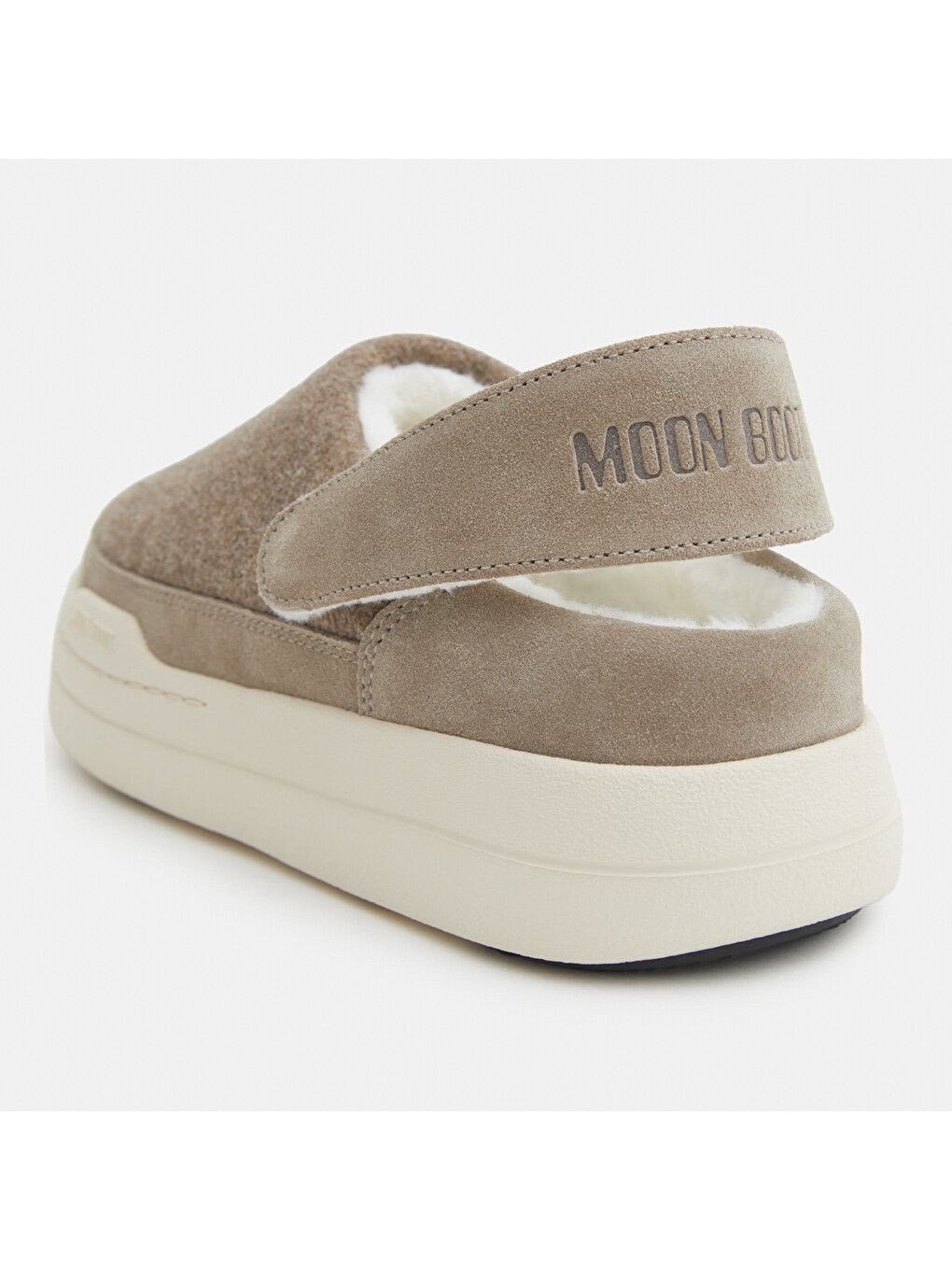 Bej Kadın Sandalet 80d2470090-l017 Park Clog Felt Beige Melange-3