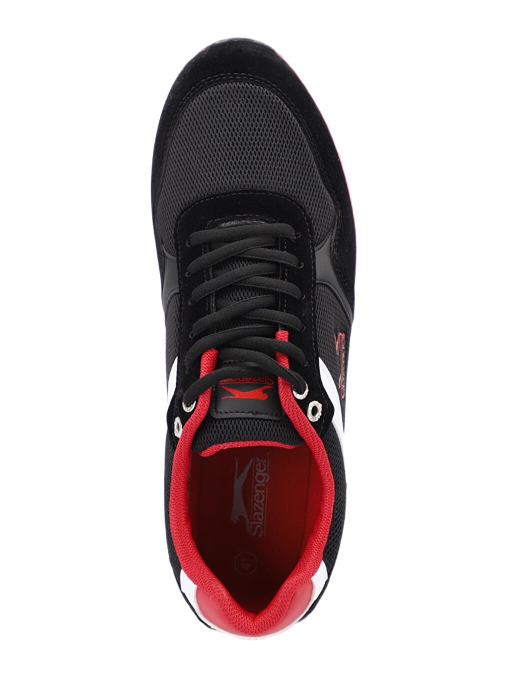 OLIVIERA I Erkek Siyah / Kırmızı Günlük Spor Ayakkabısı-4