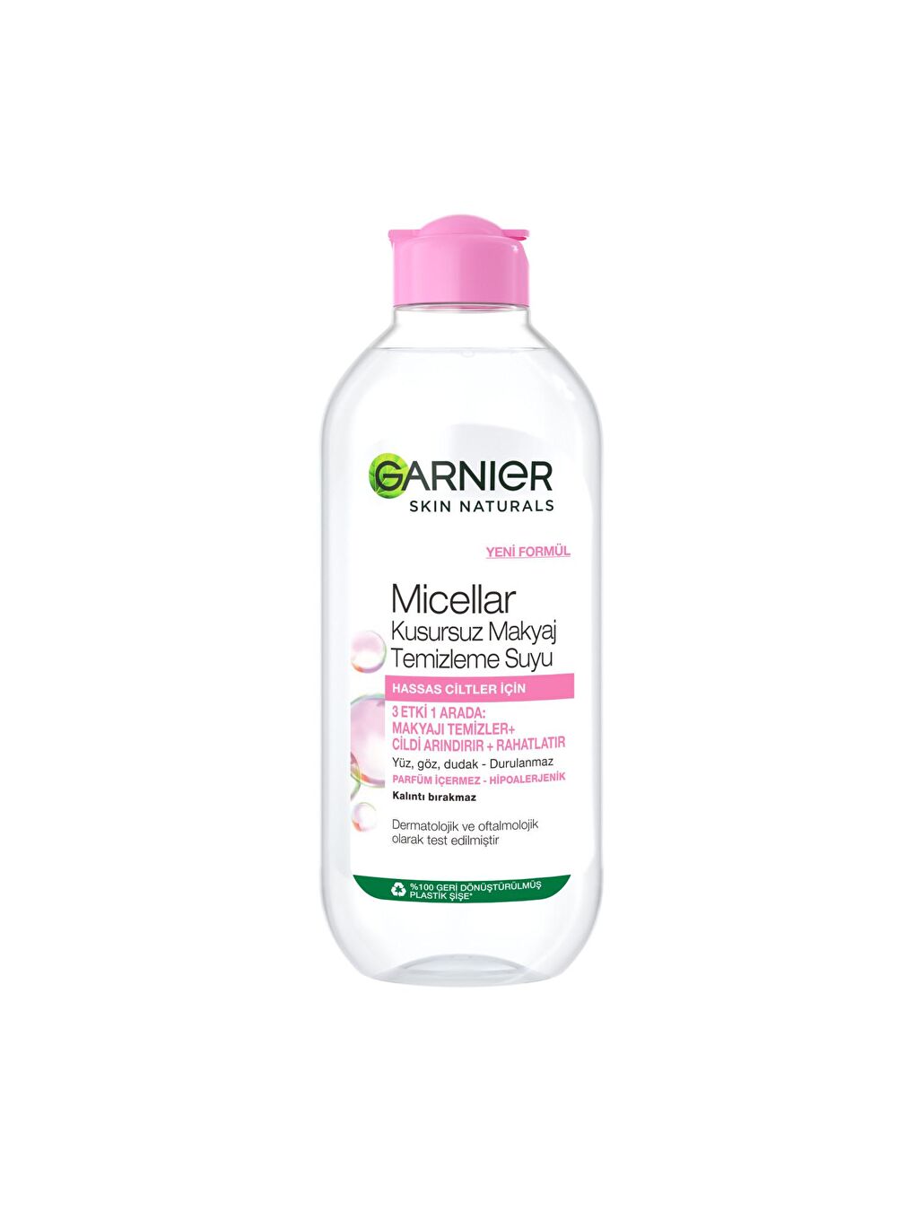 GARNIER Şeffaf Skin Naturals Micellar Kusursuz Makyaj Temizleme Suyu (400 ml) - 3