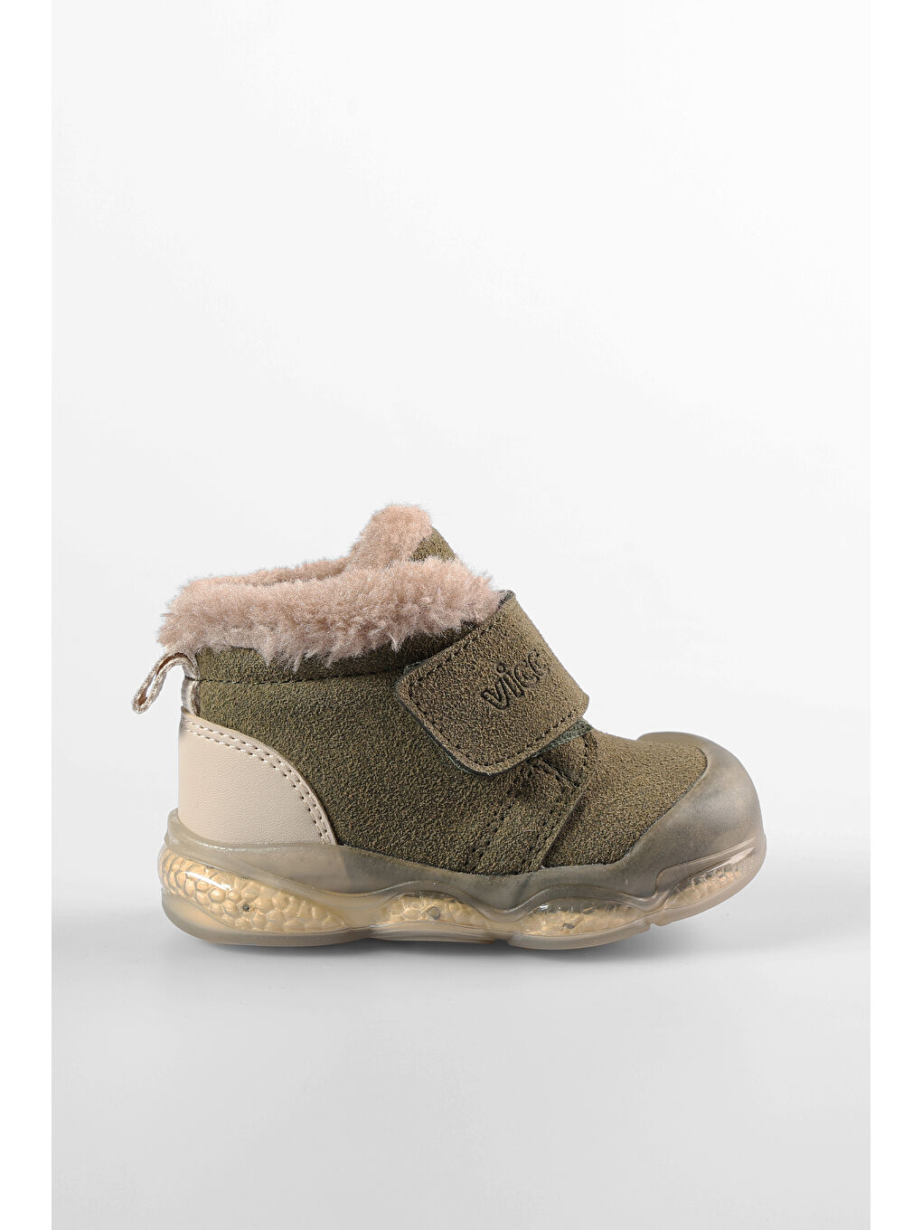 Mind Işıklı Unisex İlk Adım Haki Bot-1