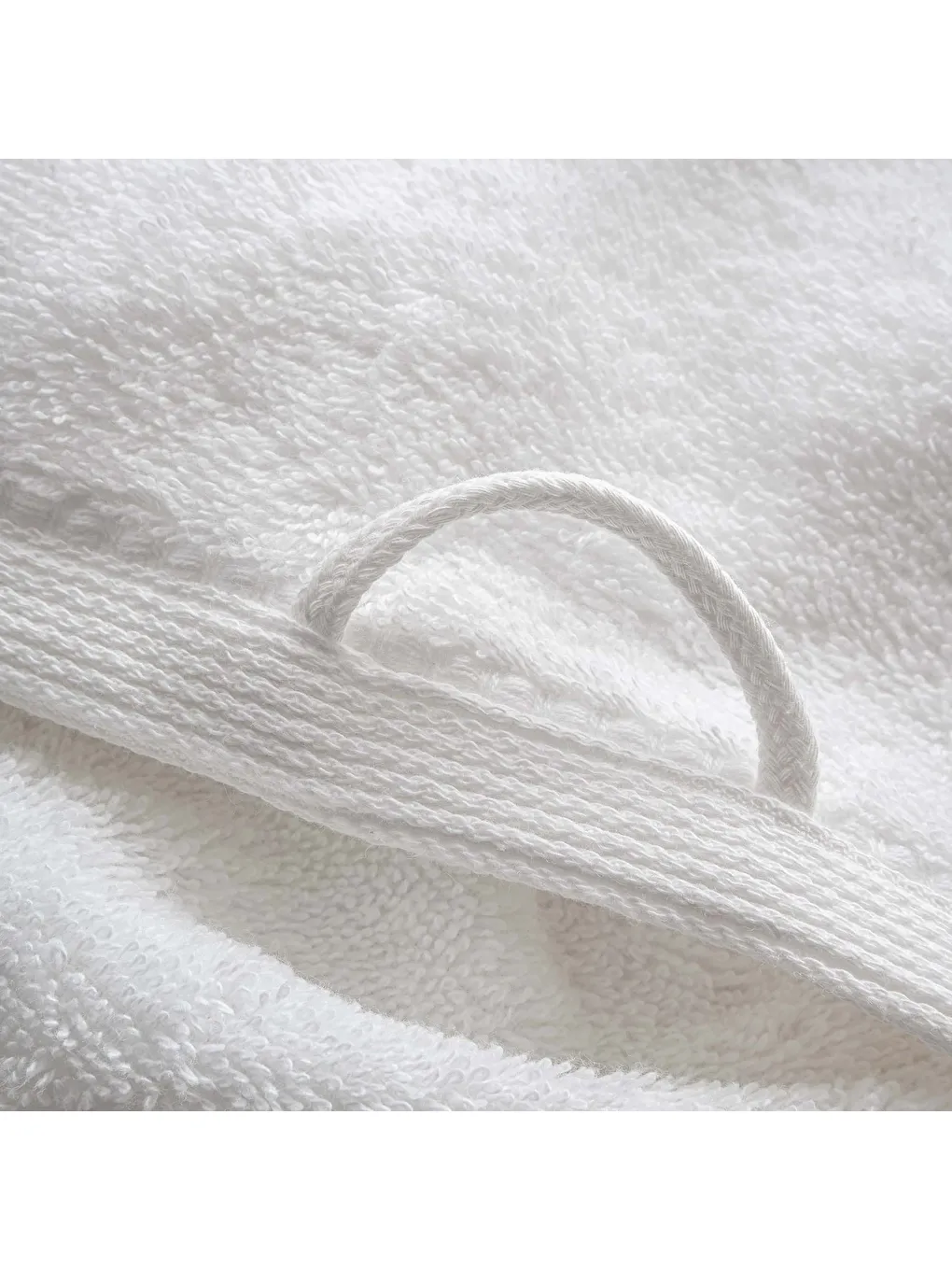 Elena El Havlusu %100 Pamuk Penye Beyaz 30x50 Cm-3