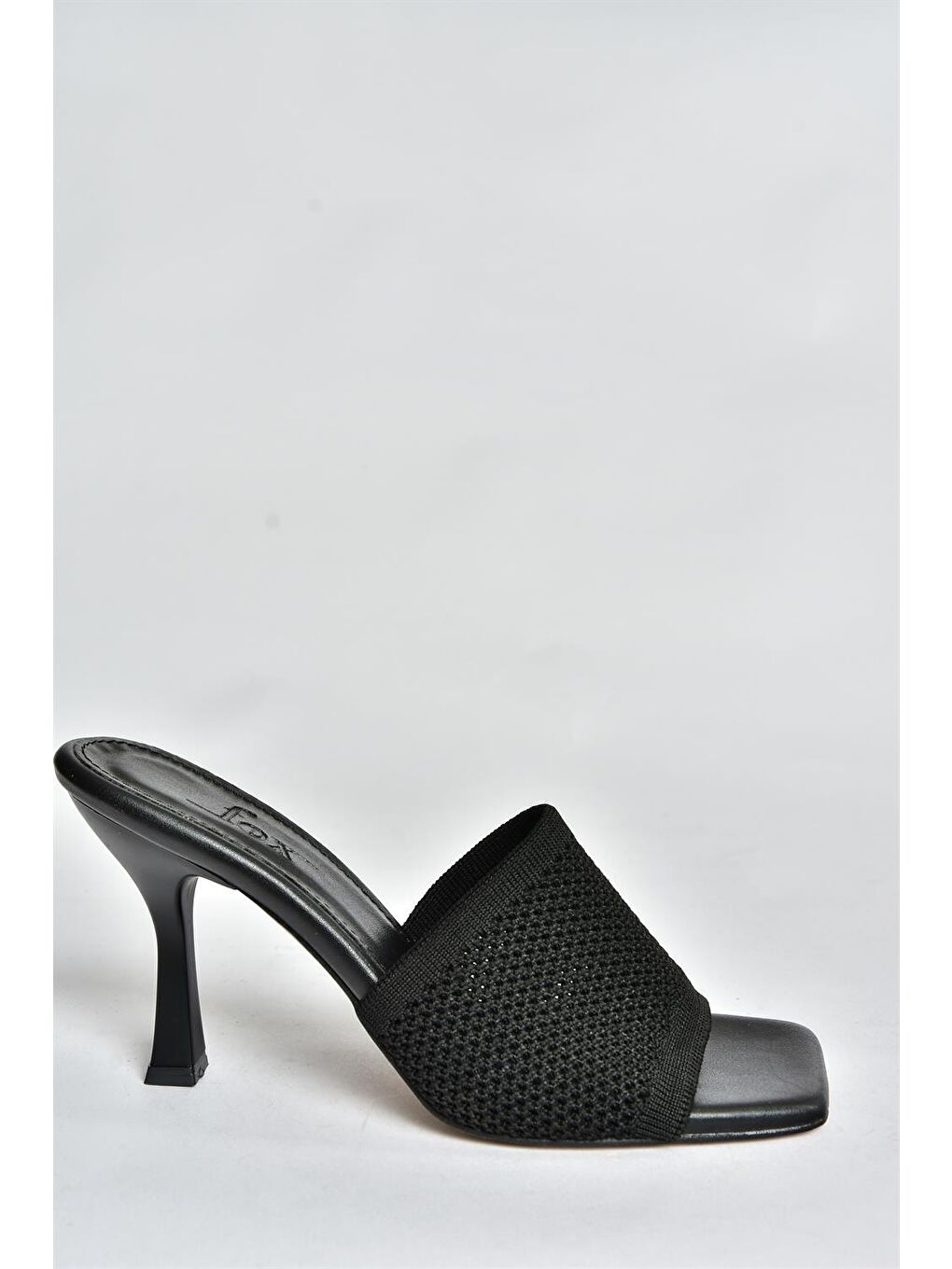 P590033357 Siyah Kadın Terlik-4