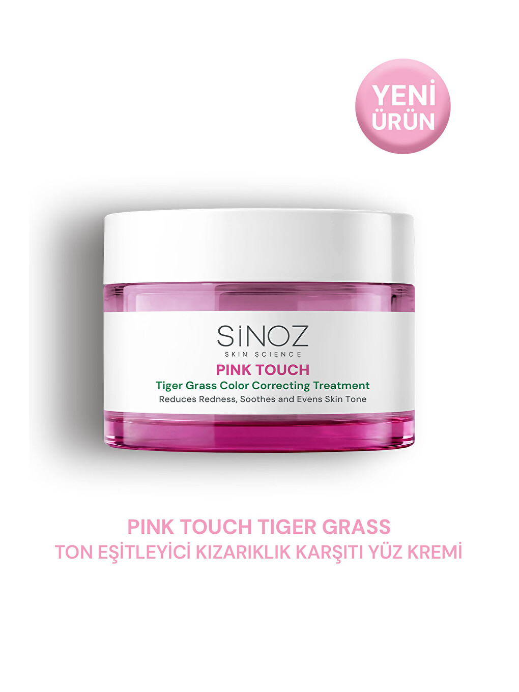 Pink Touch Tiger Grass Anında Ton Eşitleyici Onarıcı Yüz Bakım Kremi 15 Ml (açık Tenler İçin)