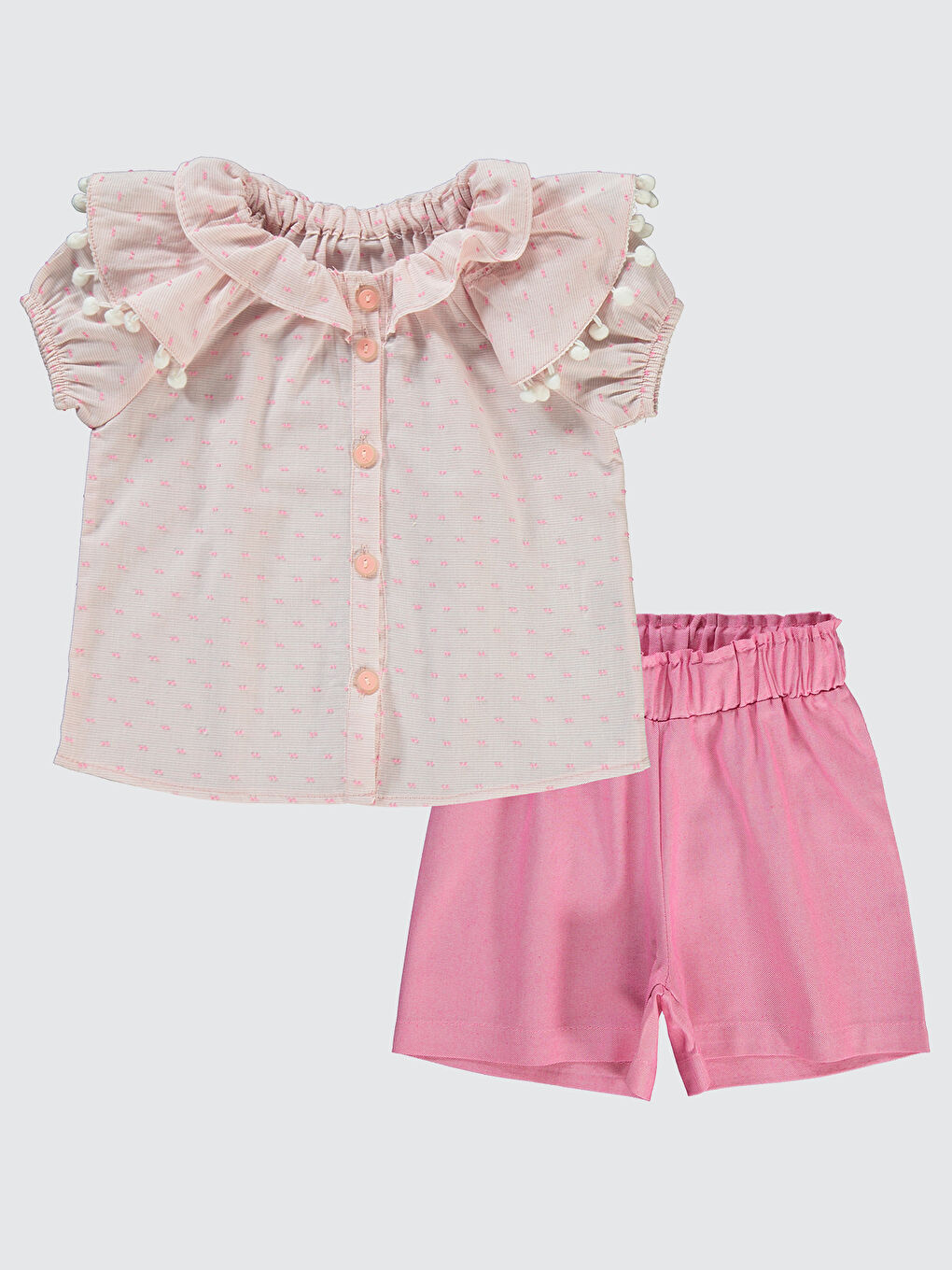 Kız Çocuk Takım 2-5 Yaş Pembe