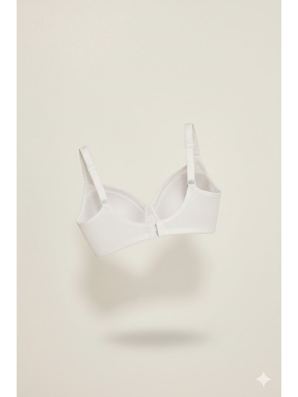 C1167 Pedli Balenli Toparlayıcı Sütyen Beyaz-1