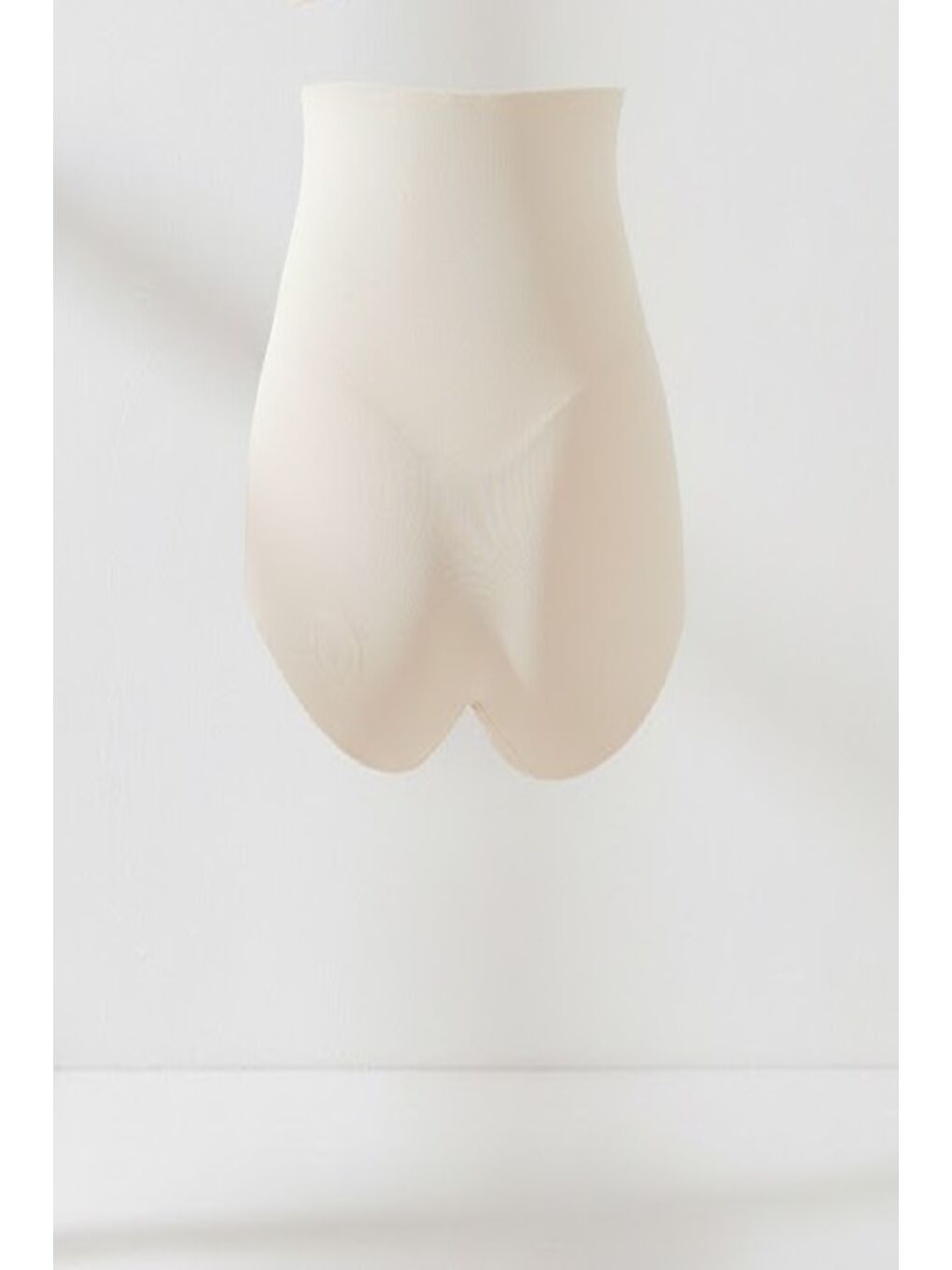 Bej C12708 Kadın Lazer Yüksek Bel Kesim Slip Korse Ten-1