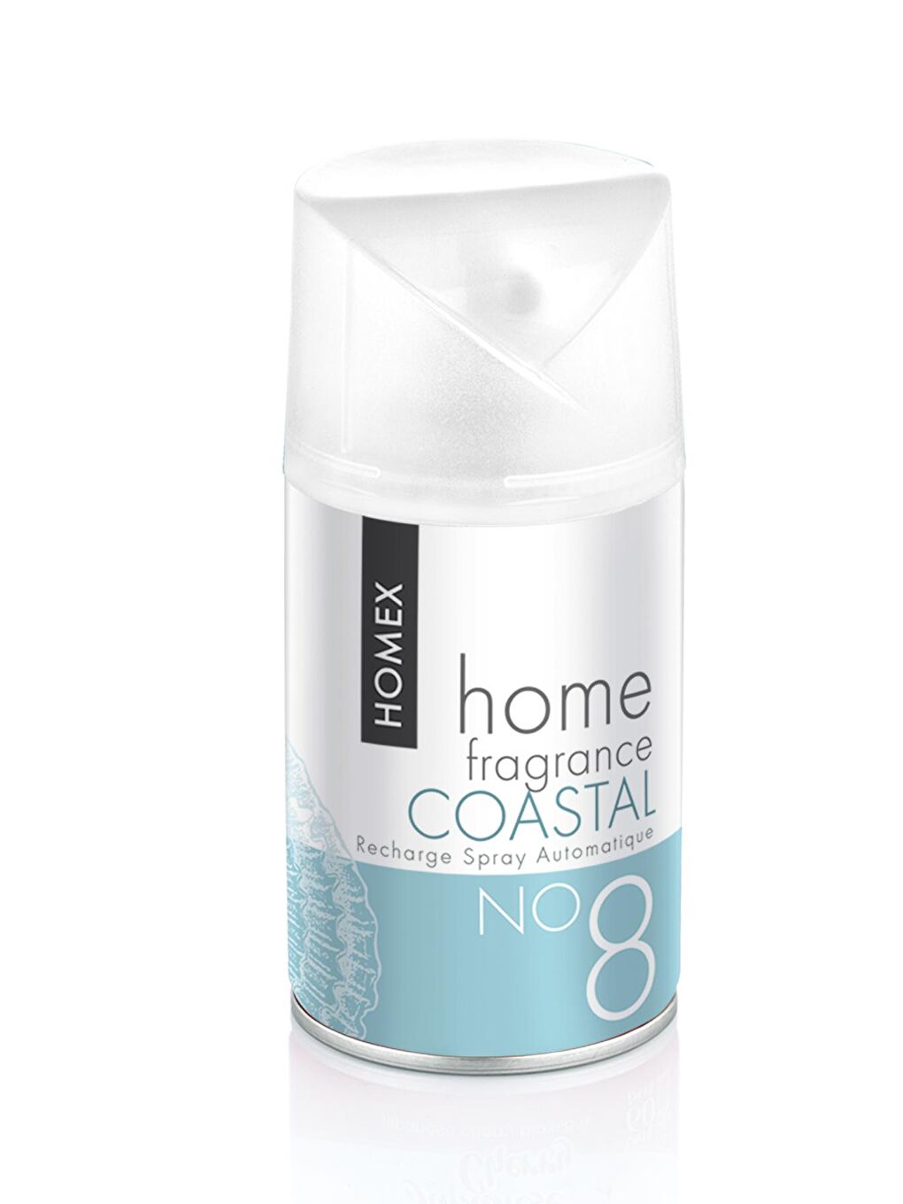 Homex Şeffaf Coastal 260 ML Oda Kokusu Spreyi Makine Yedek