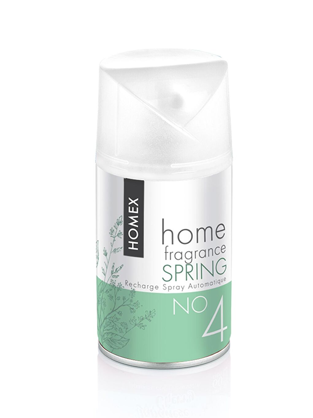 Homex Şeffaf Spring 260 ML Oda Kokusu Spreyi Makine Yedek