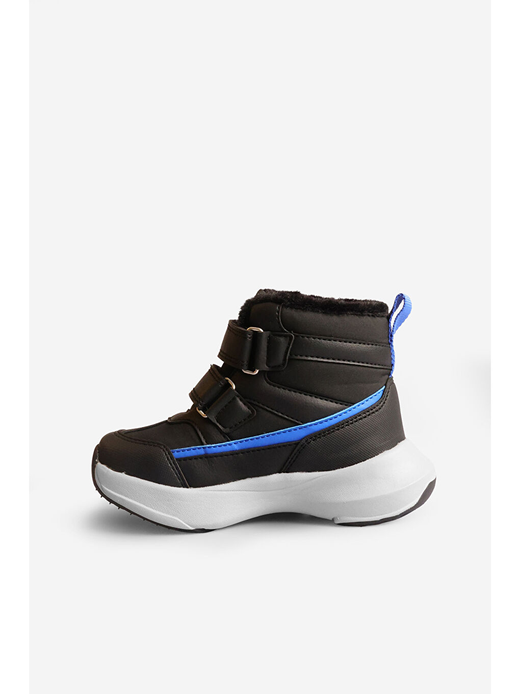 Fon Kürklü Erkek Çocuk Siyah Bot-1