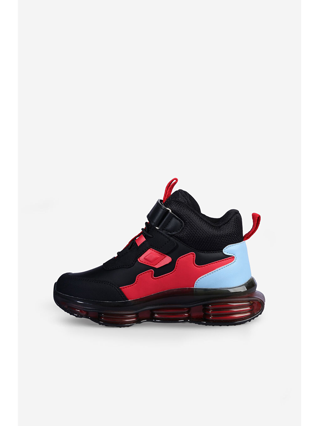 Heel Havalı Taban Erkek Okul Öncesi Siyah Bot-1