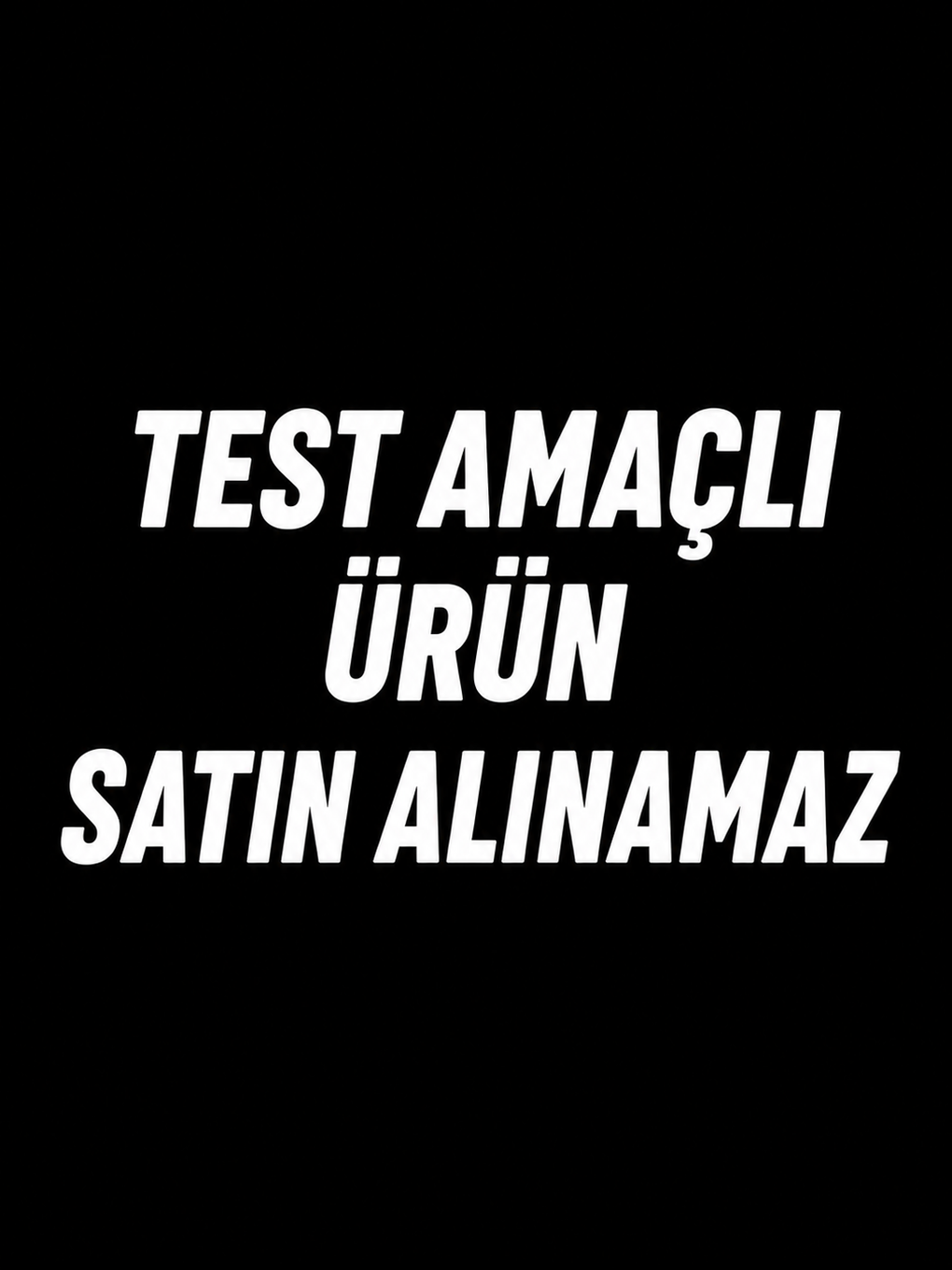 Bej Test Ürün