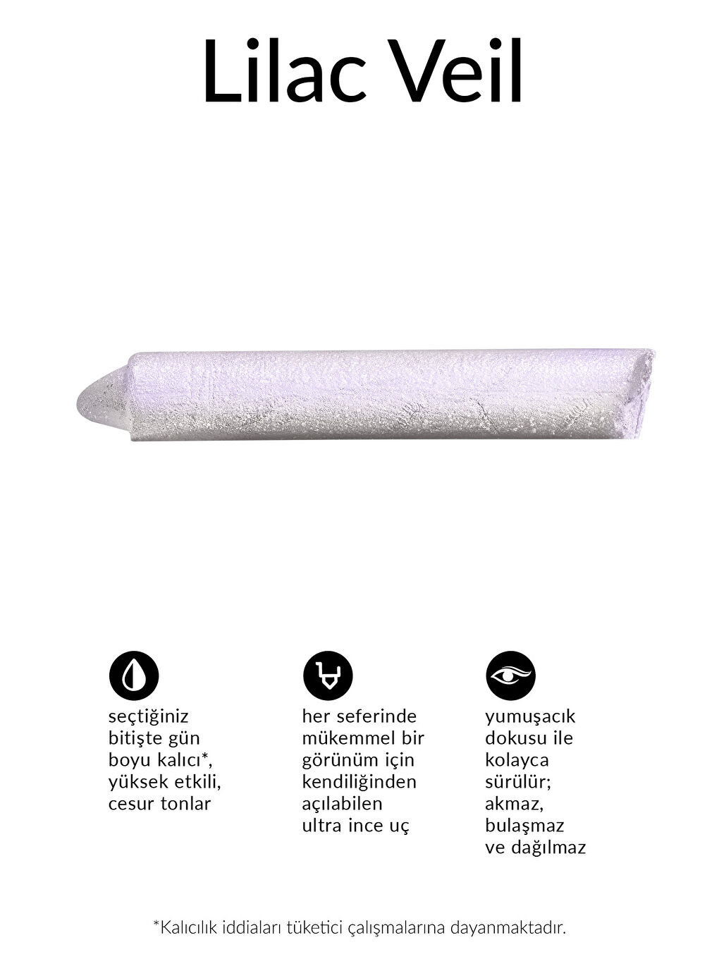 Glimmerstick Asansörlü Kromatik Göz Kalemi Lilac Veil-2