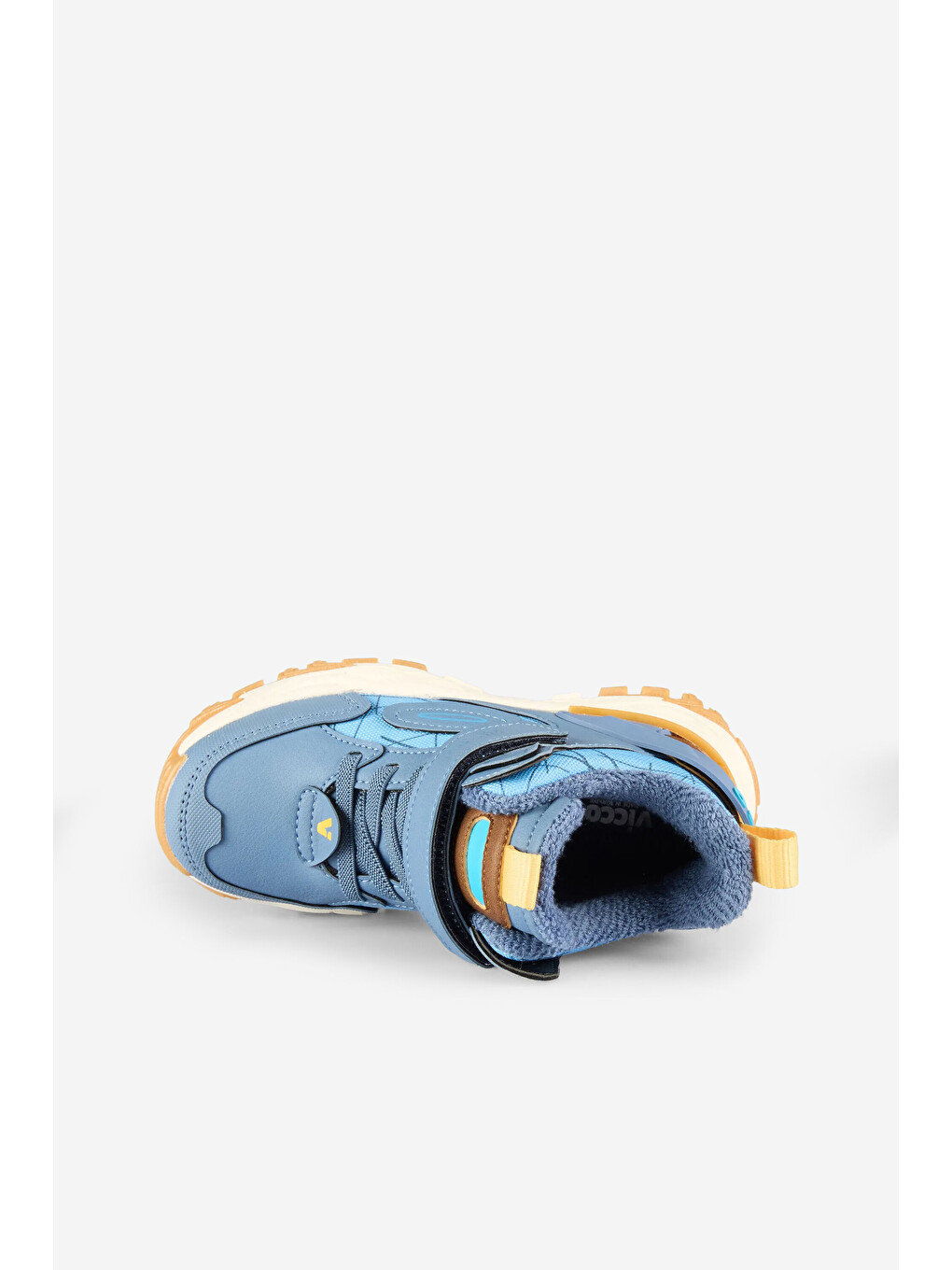 Mavi Tura Kürklü Erkek Çocuk Jean Outdoor Bot-2
