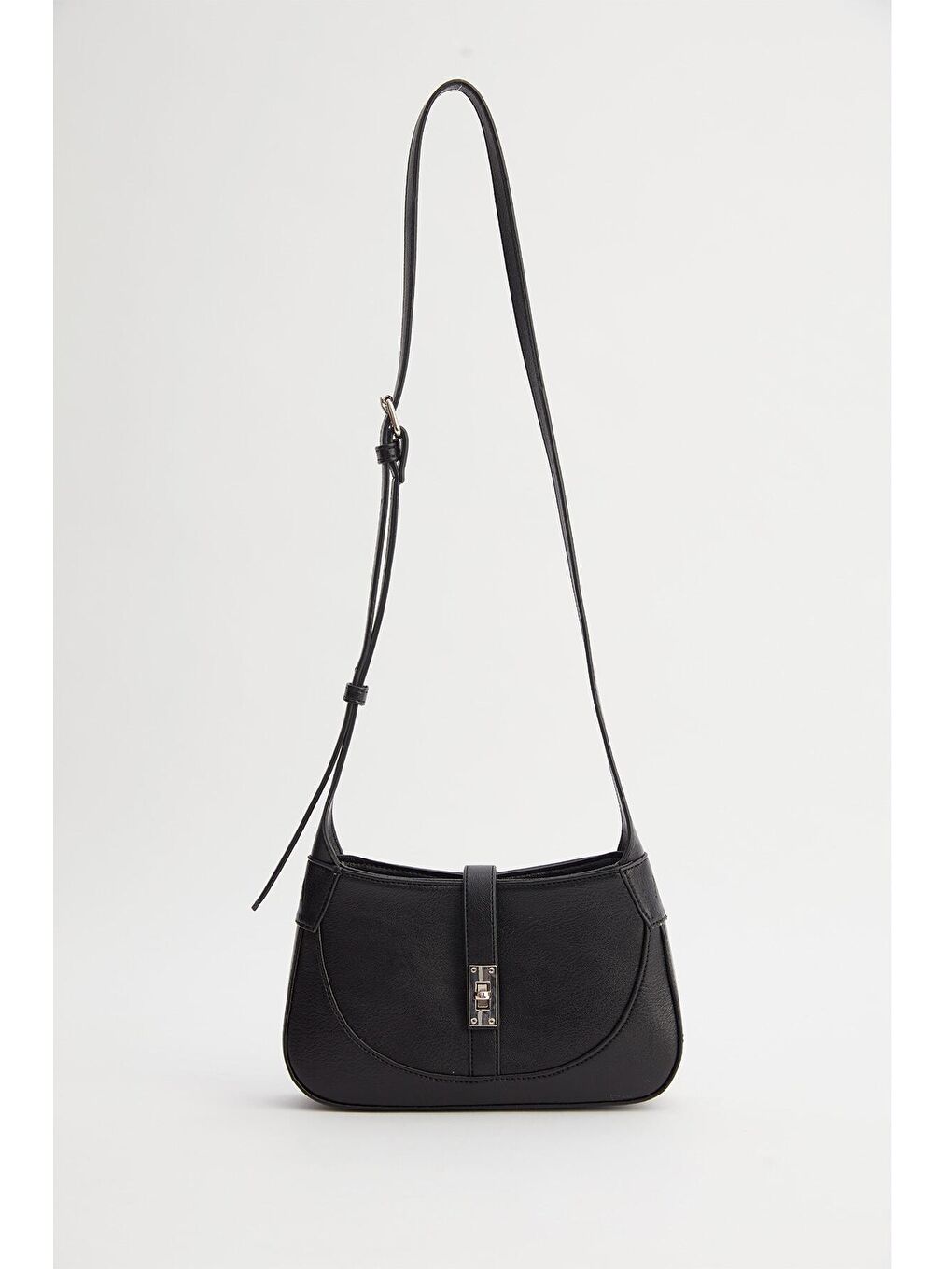 Vıntage Deri Çanta Siyah