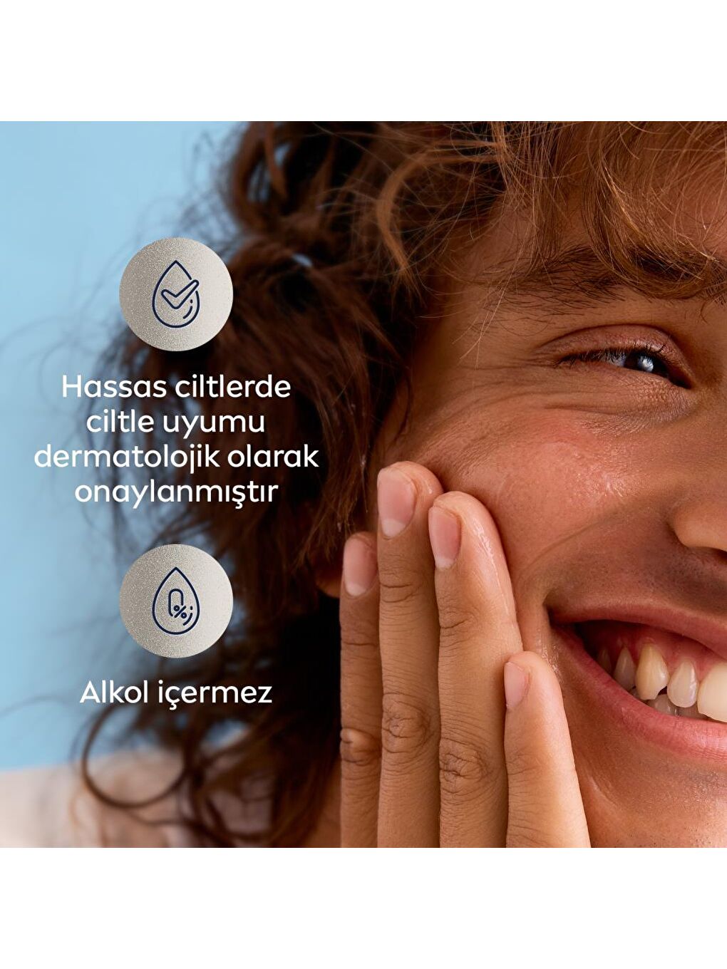 Men Hassas Tıraş Sonrası Balsam 100 ml, Hassas Ciltler, Alkolsüz Formül, Hızlı Emilir-2