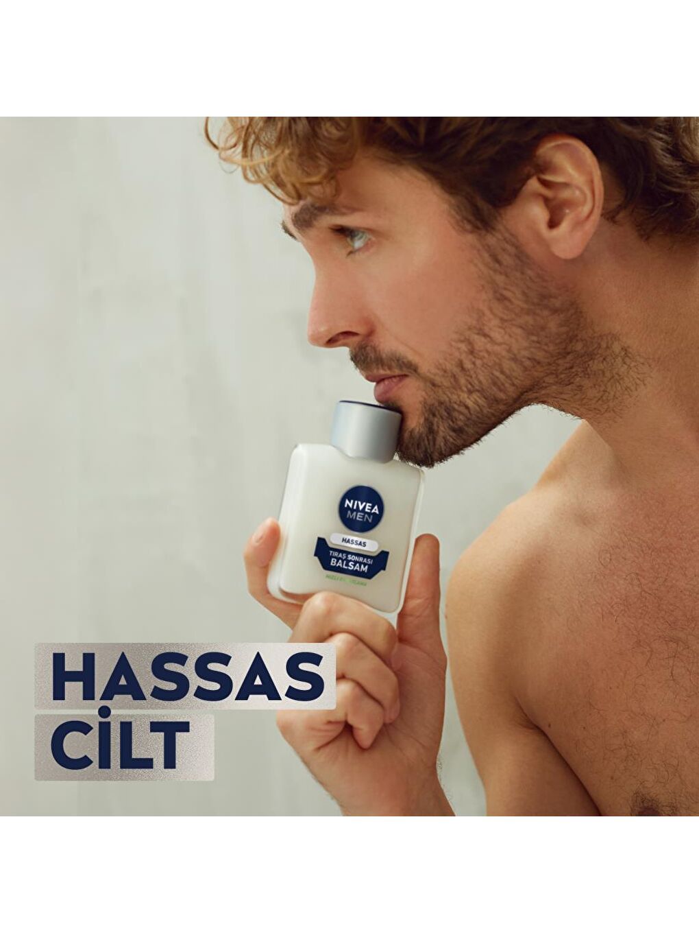 Men Hassas Tıraş Sonrası Balsam 100 ml, Hassas Ciltler, Alkolsüz Formül, Hızlı Emilir-3