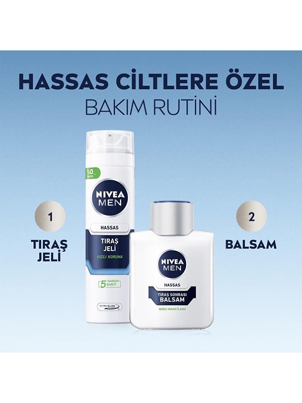 Men Hassas Tıraş Sonrası Balsam 100 ml, Hassas Ciltler, Alkolsüz Formül, Hızlı Emilir-6