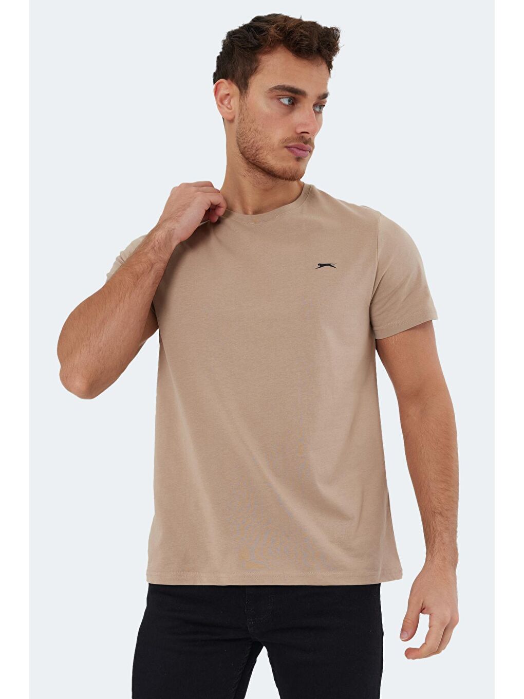 SLAZENGER Bej ROSALVA Erkek T-Shirt Bej - 4