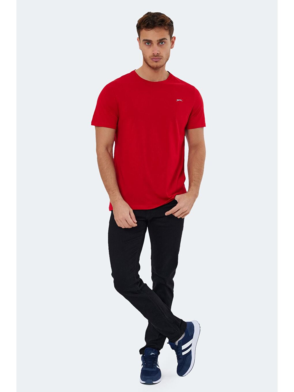 SLAZENGER Kırmızı ROSALVA Erkek T-Shirt Kırmızı - 4