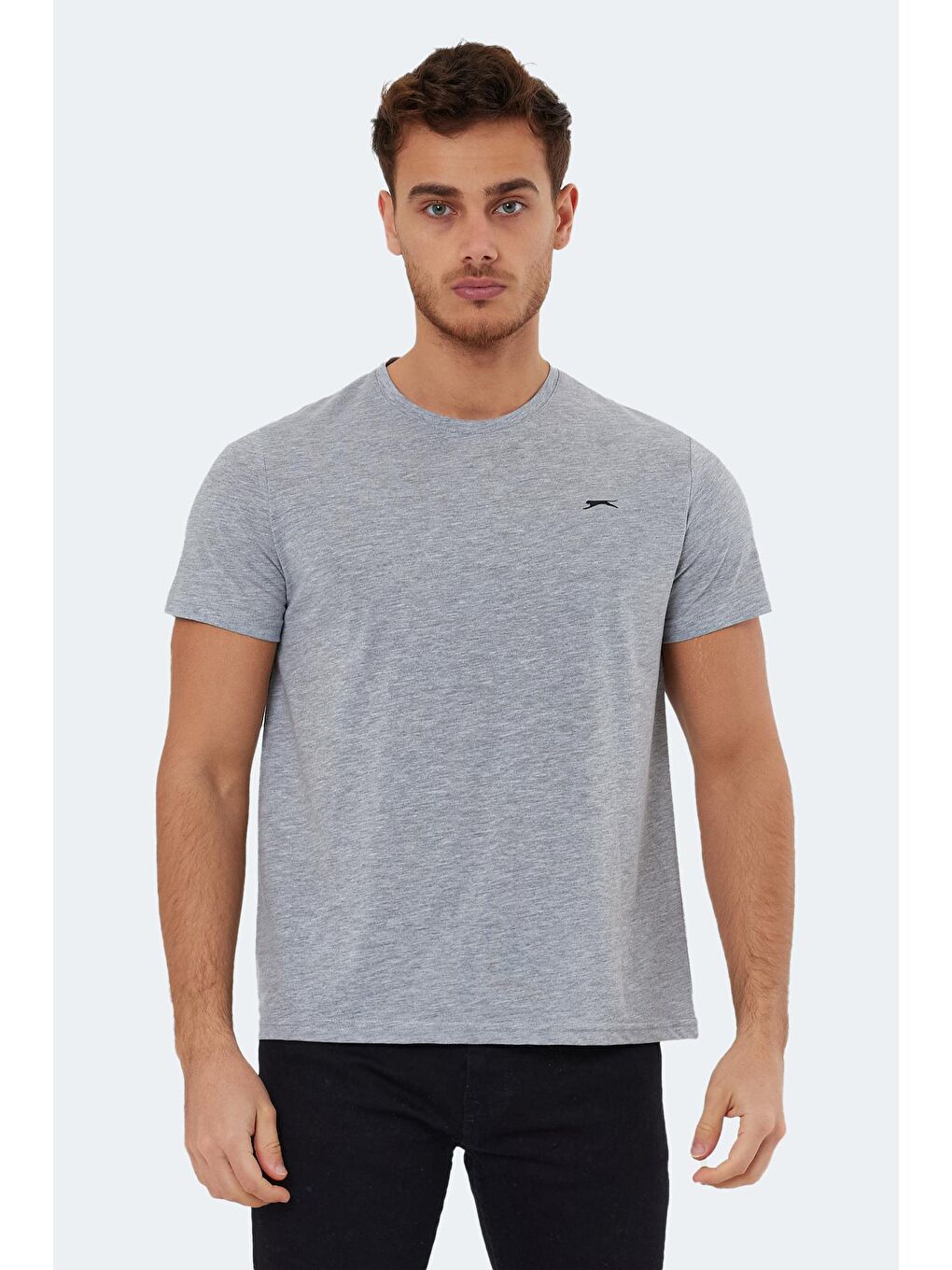 SLAZENGER Gri ROSALVA Erkek T-Shirt Gri