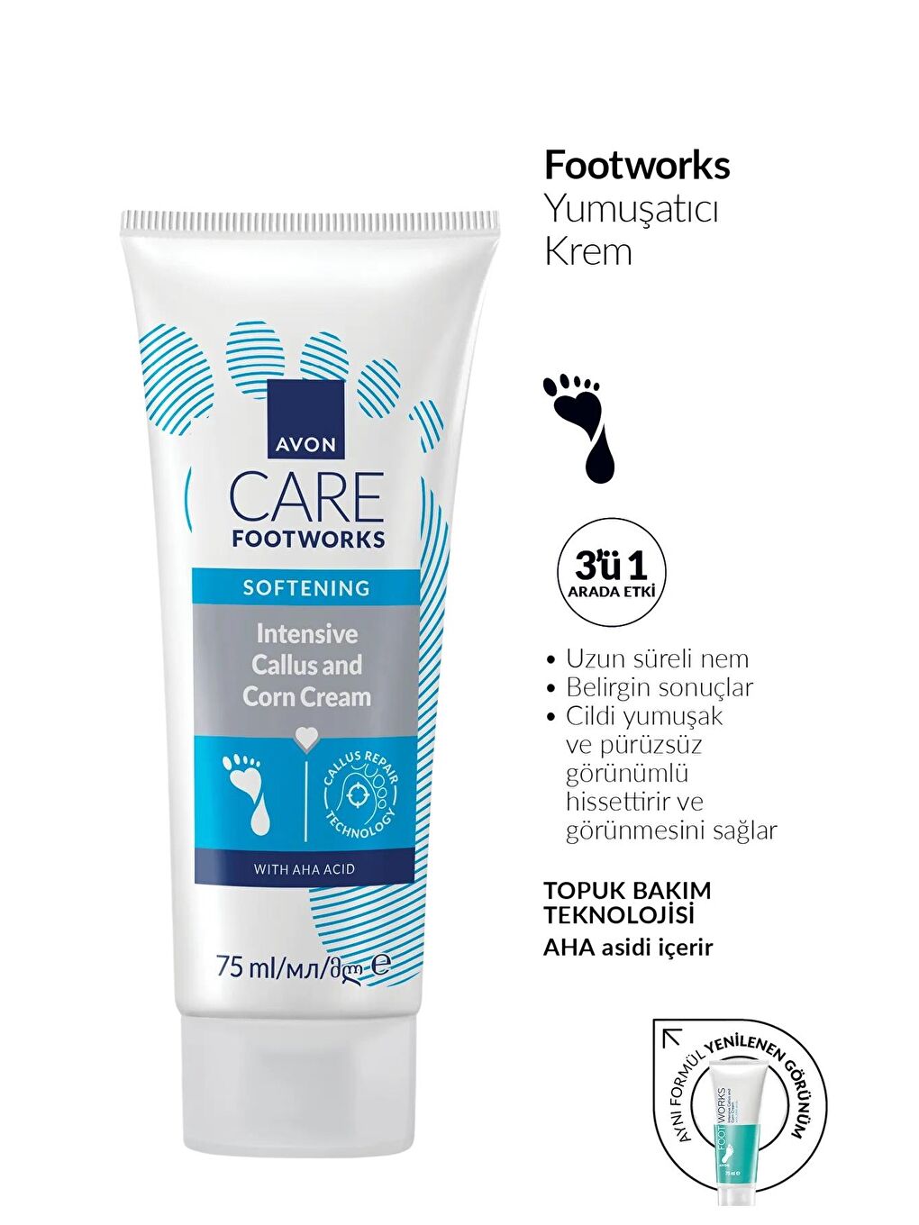 Ayaklar için Yumuşatıcı Krem 75 Ml.-1