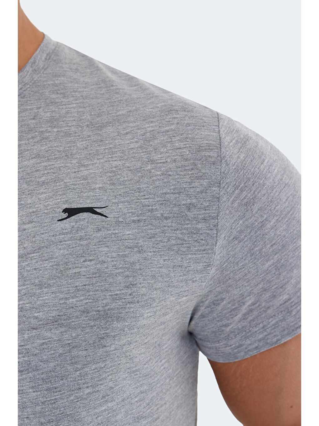 SLAZENGER Gri ROSALVA Erkek T-Shirt Gri - 3