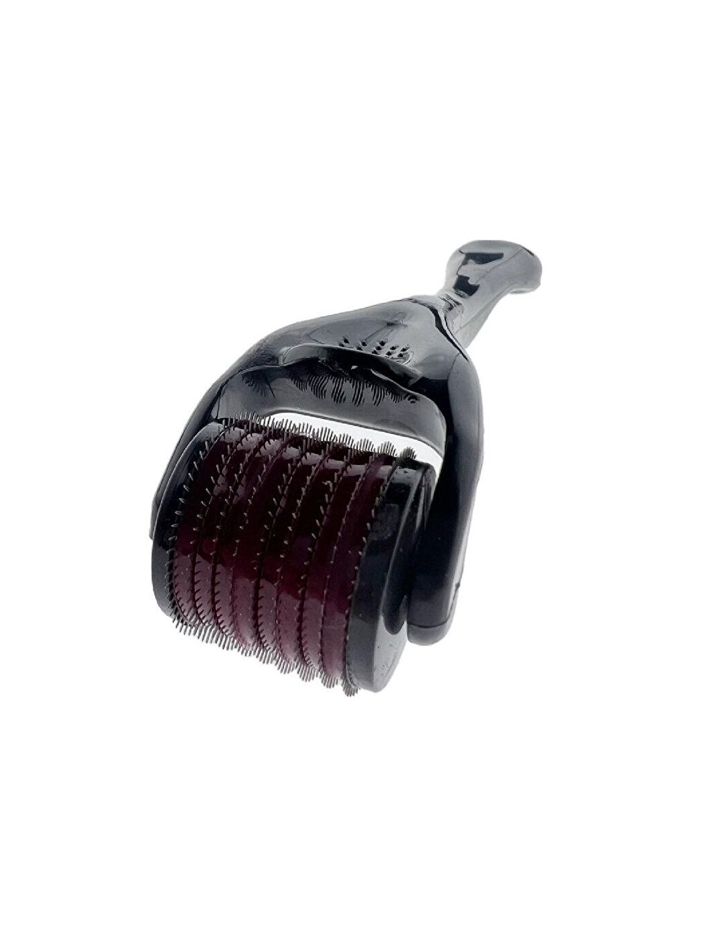 Dermaroller Saç, Yüz, Vücut Masaj Aleti, Yenilenmiş iğne Titanyum Uçlu 540 İğneli-3