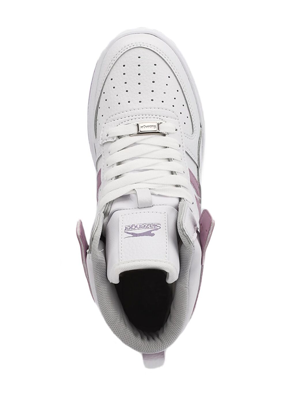 SLAZENGER DAPHNE HIGH Sneaker Kadın Ayakkabı Beyaz / Mor - 4