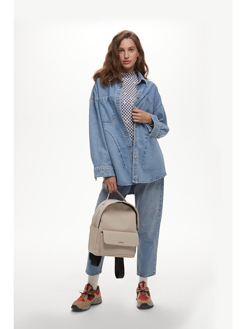 Urban Sırt Çanta Bej-2