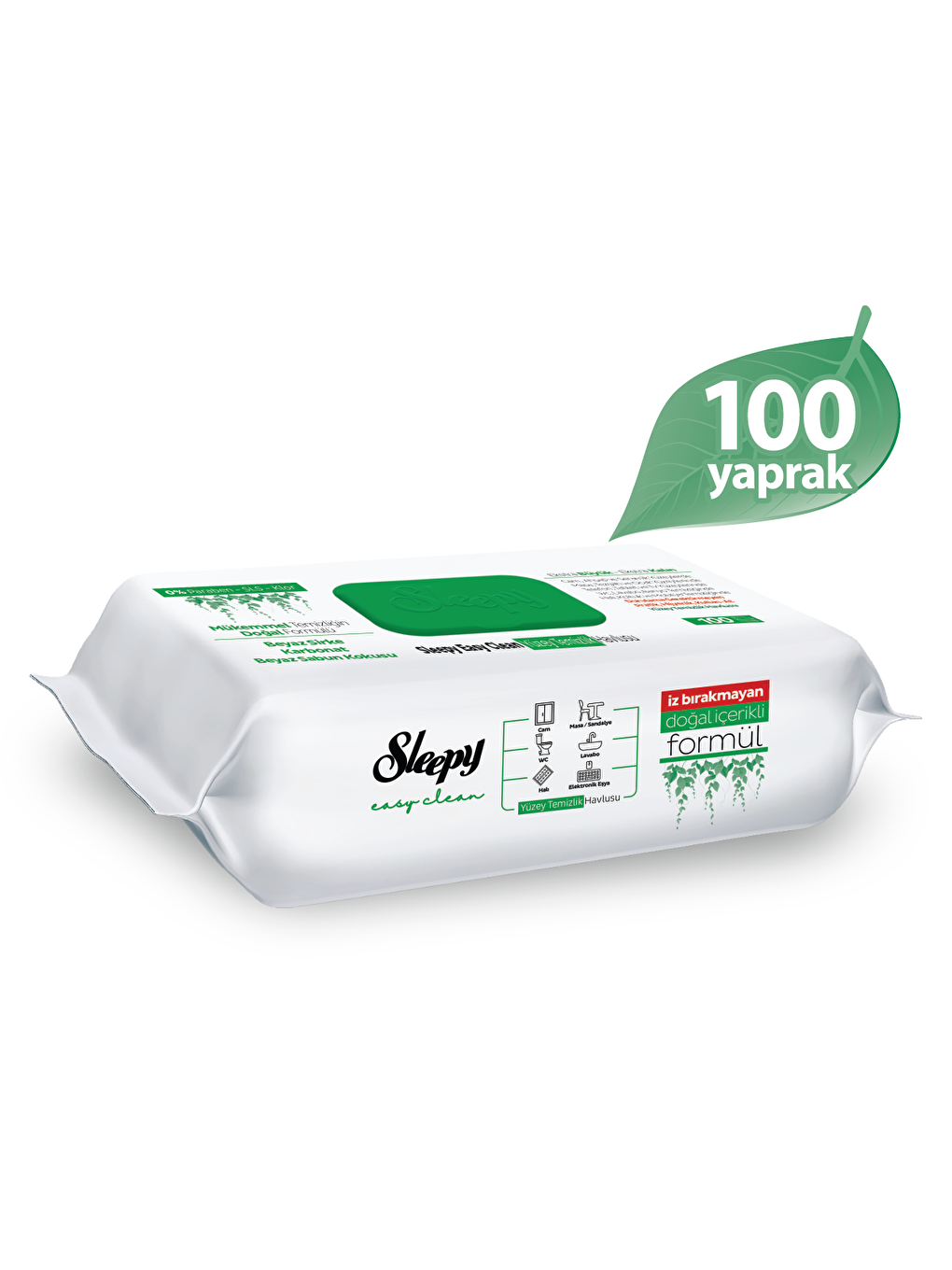 Easy Clean Yüzey Temizlik Havlusu&mendili 100+50+2x15 (180 Yaprak)-1