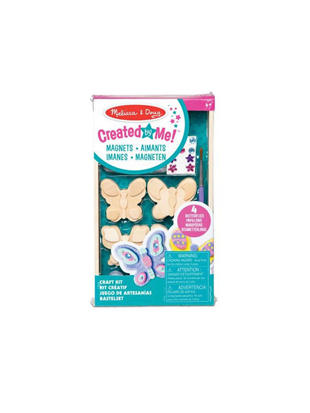 Melissa and Doug Karışık Ahşap Kelebek Magnetleri