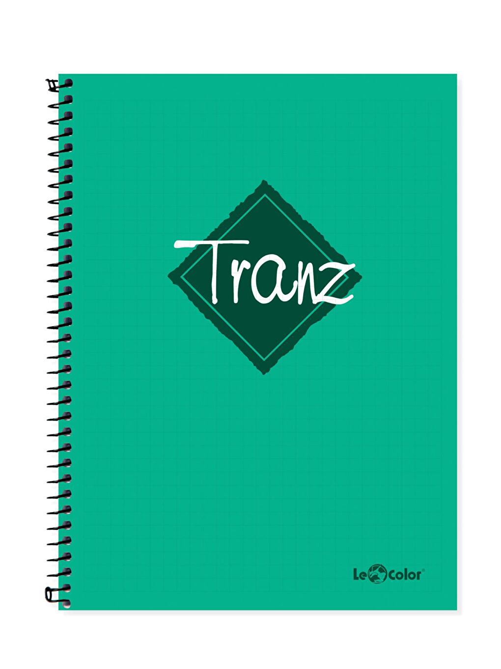 LE COLOR Yeşil A5 Defter Kareli 200 syf Yeşil Tranz