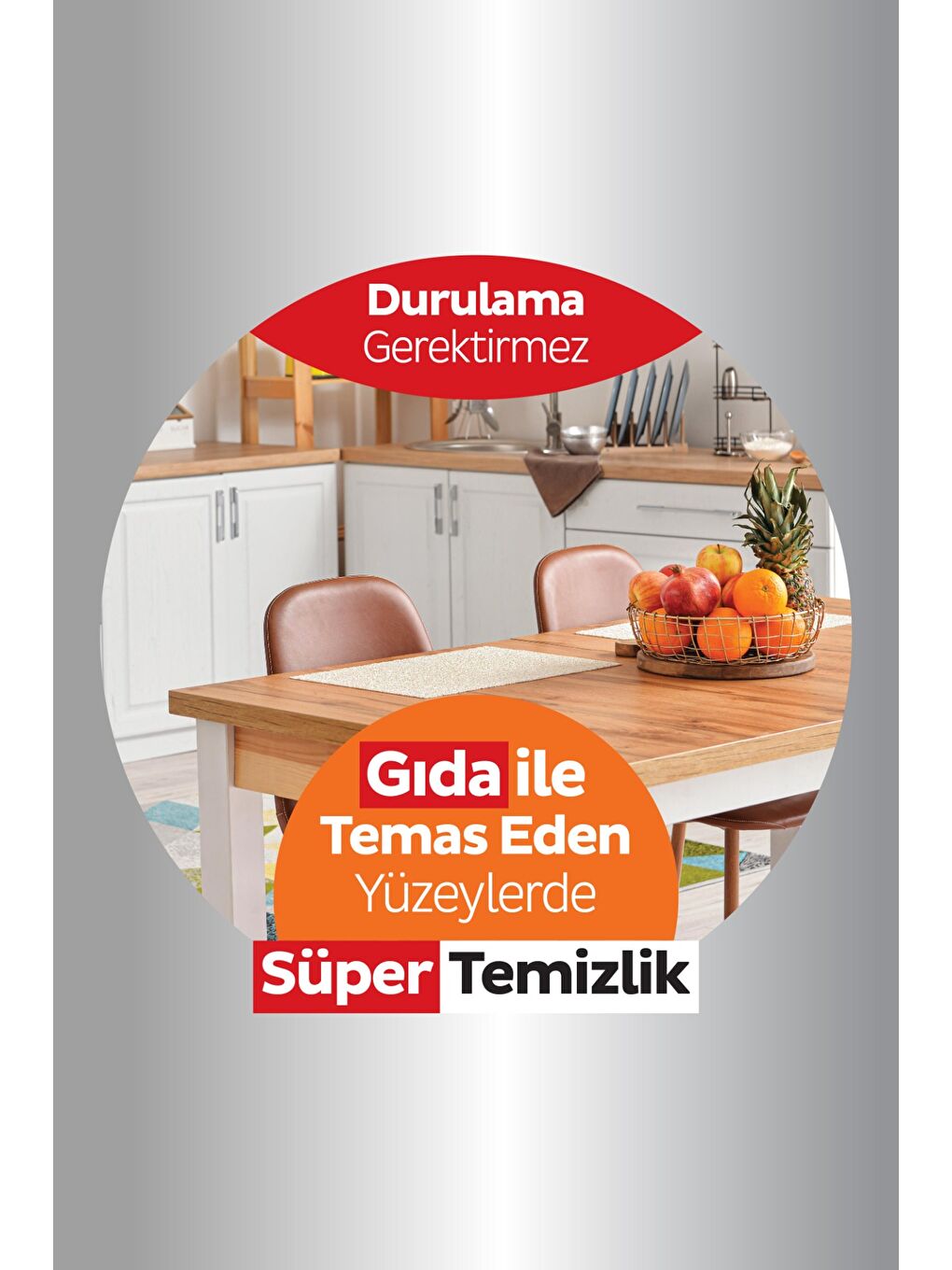 Easy Clean Süper Yüzey Temizlik Mutfak Havlusu&Mendili Portakal Yağlı 4X50 (200 Yaprak)-3