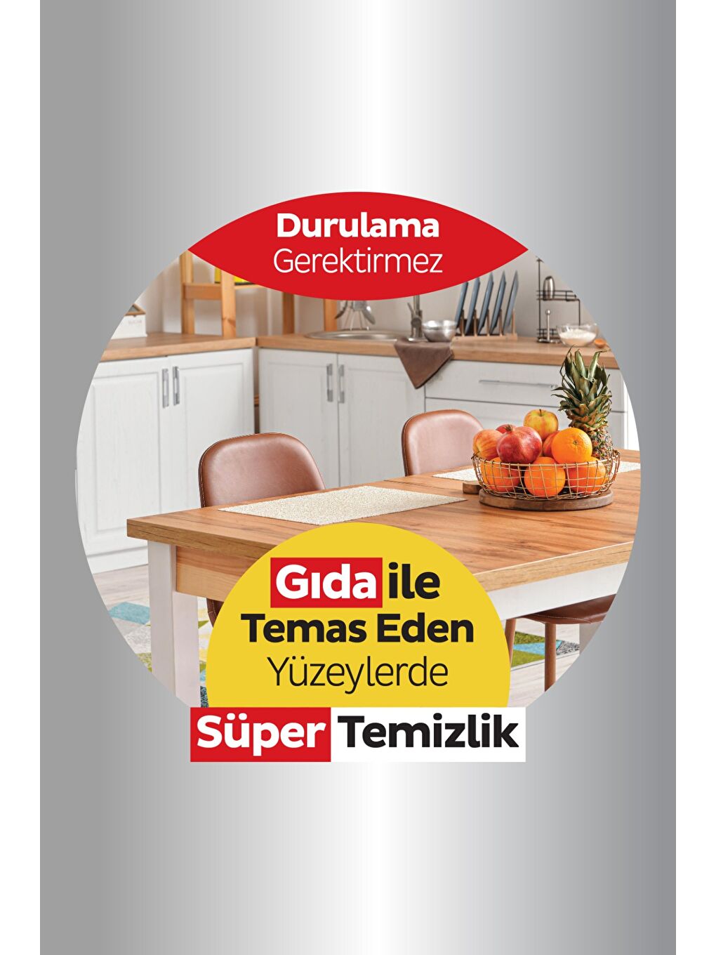 Easy Clean Süper Yüzey Temizlik Mutfak Havlusu&Mendili Limon Yağlı 4X50 (200 Yaprak)-3