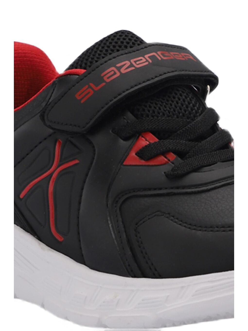 SLAZENGER Siyah-Kırmızı VACATION I Sneaker Unisex Çocuk Ayakkabı Siyah / Kırmızı - 3